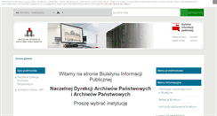 Desktop Screenshot of bip.ap.gov.pl