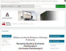 Tablet Screenshot of bip.ap.gov.pl