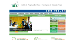 Desktop Screenshot of iepa.ap.gov.br