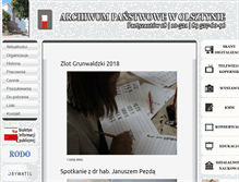 Tablet Screenshot of olsztyn.ap.gov.pl