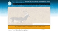 Desktop Screenshot of apbiodiversity.ap.nic.in