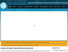 Tablet Screenshot of apbiodiversity.ap.nic.in
