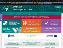 Tablet Screenshot of ap.org.pl